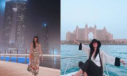Ünlü oyuncu Sevda Dalgıç Dubai tatiline çıktı