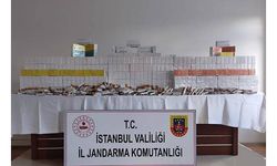 İstanbul'da jandarmadan kaçak sigara operasyonu