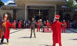 Mehterandan Topkapı Sarayı'nın bahçesinde konser