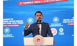 Bakan Kurum: Cumhuriyet tarihinin en büyük sosyal konut projesini başlatacağız