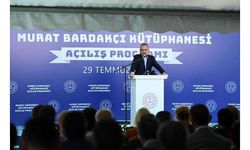 Bakan Özer, Murat Bardakçı Kütüphanesi'nin açılışına katıldı 