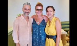 Gülben Ergen'den dost ziyareti