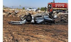 Hatay’da takla atan otomobil, hurdaya döndü: 4 ölü, 2 yaralı