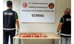 Kapıkule'de, TIR'ın yedek lastiğinden 15 kilo kokain çıktı