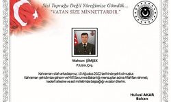 MSB: Pençe-Kilit Operasyonu bölgesinde 1 asker şehit oldu