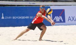 Plaj voleybolunda gençler Dikili'de buluşuyor