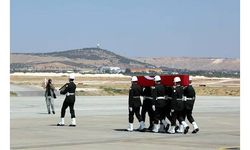 Şehit Uzman Çavuş Mahsun Şimşek'in cenazesi Gaziantep'e getirildi