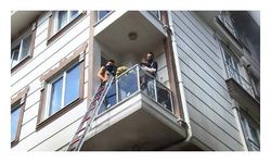 Şişli'de 4 katlı binada çıkan yangında mahsur kalan 21 kişi kurtarıldı