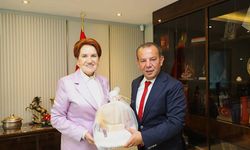 Tanju Özcan'dan Meral Akşener’e ziyaret