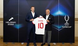 TFF Başkanı Büyükekşi, UEFA Başkanı Ceferin ile bir araya geldi