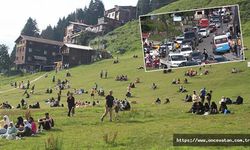 Turistler akın etti, Ayder Yaylası doldu