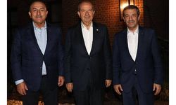 Çavuşoğlu, KKTC Cumhurbaşkanı Tatar ve mevkidaşı Ertuğruloğlu ile görüştü