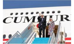Cumhurbaşkanı Erdoğan, Özbekistan'a gitti
