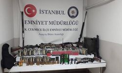 Küçükçekmece'de kafedeki kavga: Sosyal medyada tehditler yağdırdı, cephanelik çıktı