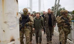 Zelenski, Ukrayna'nın kontrolüne geçen İzyum’u ziyaret etti