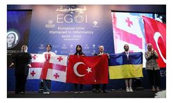 'Avrupa Kızlar Bilgisayar Olimpiyatı'nda Türkiye ilk kez altın madalyanın sahibi oldu