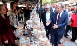 Edirne'de, Şehit Yusuf Ataş'ın vasiyeti için kermes kuruldu