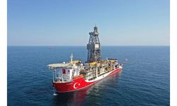 'Kanuni' sondaj gemisinden Türkali-12 kuyusunda alt tamamlama çalışması