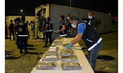 Mersin'de konteyner gemisindeki 48 kilo kokaine 3 tutuklama