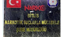Bitlis'te 3 kilo metamfetamine 2 gözaltı