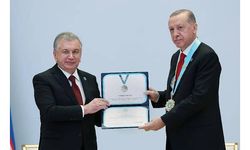 Erdoğan’a Türk Dünyası Ali Nişanı taltif edildi