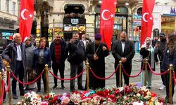 Patrik Maşalyan terör saldırısının olduğu noktada dua etti