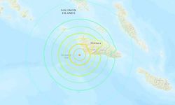 Solomon Adaları’nda 7 büyüklüğünde deprem meydana geldi