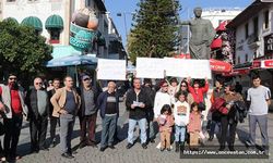 Antalya'da 'yüksek kira' protestosu