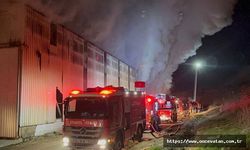Tuzla'da geri dönüşüm tesisinde yangın çıktı