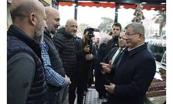 Davutoğlu, Tekirdağ'da ziyaretlerde bulundu 