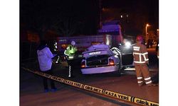 Kırıkkale'de park halindeki tıra çarpan otomobilin sürücüsü öldü
