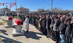 Depremde hayatını kaybeden polis memuru ile kızının cenazeleri Edirne'de toprağa verildi
