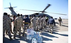 İncirlik Üssü'nden Türk ve yabancı ülke askerlerinin dayanışmasıyla depremzedelere yardım