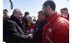 TBMM Başkanı Şentop, depremden etkilenen Gaziantep'te incelemelerde bulundu