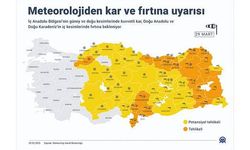 Doğu Anadolu ve Doğu Karadeniz için fırtına uyarısı
