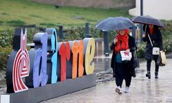 Edirne'de sağanak etkili oldu