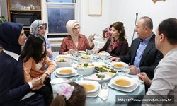 Emine Erdoğan, New York'ta Türk ailenin evinde iftar yaptı