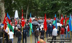 Ermeni çetelerin 1918'de katlettiği Azerbaycanlılar anılıyor