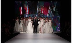 İzmir Fashion Week'te damatlık ve gelinlik defileleri