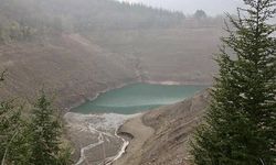 Kocaeli'deki Yuvacık Barajı'nın su seviyesi yüzde 50 ölçüldü