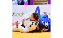 Milli judocu Hilal Öztürk'ten Özbekistan'da bronz madalya