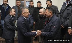 Cumhurbaşkanı Yardımcısı Oktay, Ayaş'ın Ilıca köyünde vatandaşlarla buluştu
