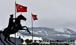 Erzurum, Kars ve Ardahan ilkbaharda yağan karla beyaza büründü