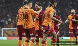 Galatasaray'dan 6 gollü galibiyet