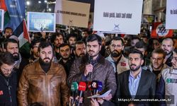 İsrail güçlerinin Mescid-i Aksa baskını İstanbul'da protesto edildi