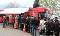 Kahramanmaraş'ta bankacılık hizmeti konteyner ve mobil araçlarla verilmeye devam ediliyor