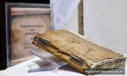Kazakistan’da insan derisiyle kaplı 5 asırlık el yazması gizemini koruyor