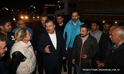 Sağlık Bakanı Koca, Defne Devlet Hastanesi inşaatında incelemelerde bulundu