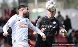 Ümraniyespor-Konyaspor maçında beraberlik