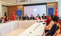 Cumhurbaşkanlığı İletişim Başkanlığı heyeti, Türkevi'nde yabancı basınla bir araya geldi